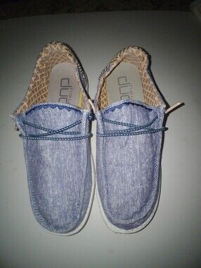 Hey Dude Casual Slip-On Shoes in Light Blue